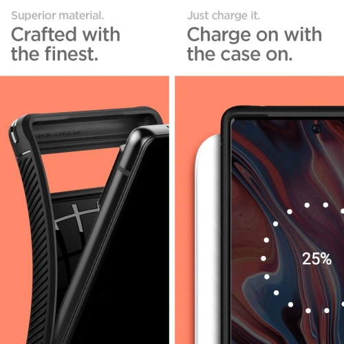 Kup Etui Spigen Rugged Armor Google Pixel 6 Matt Fekete - SPN1938BLK - {ean13} - Sklep Home Screen