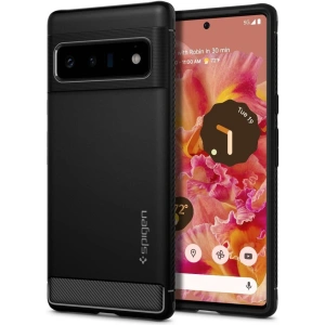 Kup Case Spigen Rugged Armor Google Pixel 6 Pro Matt Schwarz - SPN1939BLK - {ean13} - Sklep Home Screen