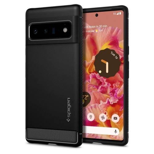 Kup Etui Spigen Rugged Armor Google Pixel 6 Pro Matt Fekete - SPN1939BLK - {ean13} - Sklep Home Screen