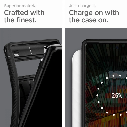 Kup Etui Spigen Rugged Armor Google Pixel 6 Pro Matná Černá - SPN1939BLK - {ean13} - Sklep Home Screen