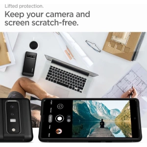 Kup Etui Spigen Rugged Armor Google Pixel 6 Pro Matt Fekete - SPN1939BLK - {ean13} - Sklep Home Screen