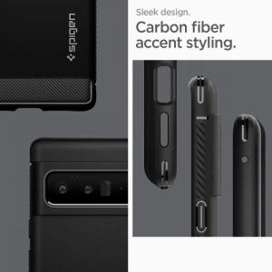 Kup Etui Spigen Rugged Armor Google Pixel 6 Pro Matt Fekete - SPN1939BLK - {ean13} - Sklep Home Screen