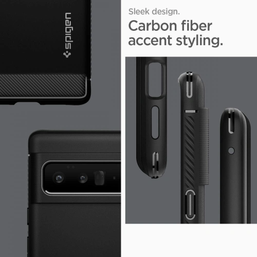 Kup Etui Spigen Rugged Armor Google Pixel 6 Pro Matná Černá - SPN1939BLK - {ean13} - Sklep Home Screen