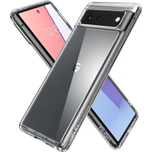 Kup Etui Spigen Ultra Hybrid Google Pixel 6 Crystal Clear - SPN1940CLR - {ean13} - Sklep Home Screen