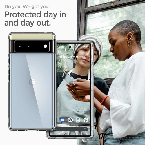 Kup Etui Spigen Ultra Hybrid Google Pixel 6 Átlátszó - SPN1940CLR - {ean13} - Sklep Home Screen