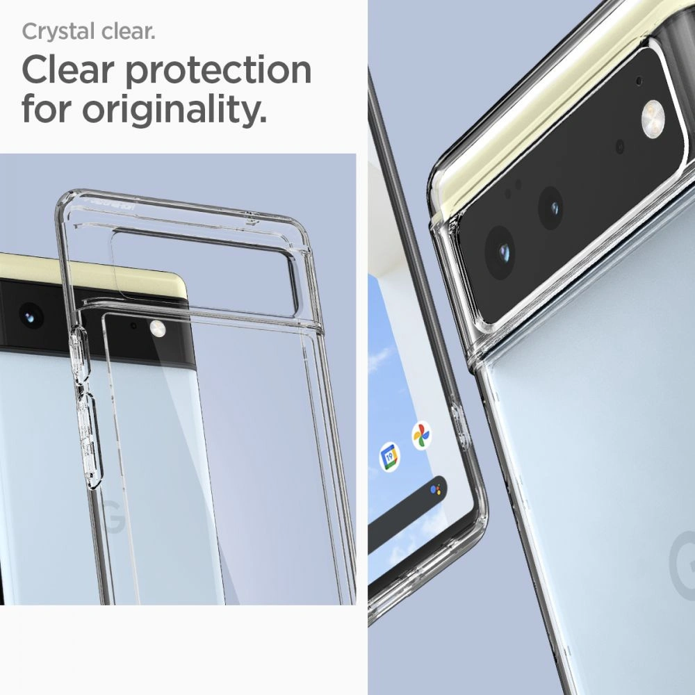 Etui Spigen Ultra Hybrid Google Pixel 6 Crystal Clear