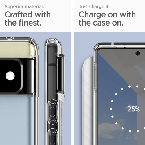 Kup Etui Spigen Ultra Hybrid Google Pixel 6 Átlátszó - SPN1940CLR - {ean13} - Sklep Home Screen