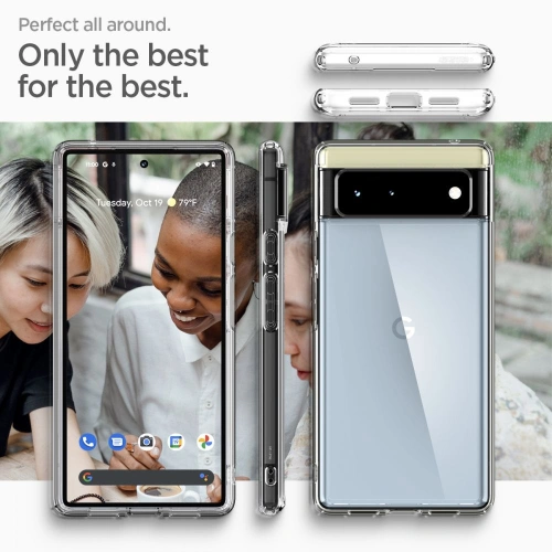 Kup Etui Spigen Ultra Hybrid Google Pixel 6 Átlátszó - SPN1940CLR - {ean13} - Sklep Home Screen