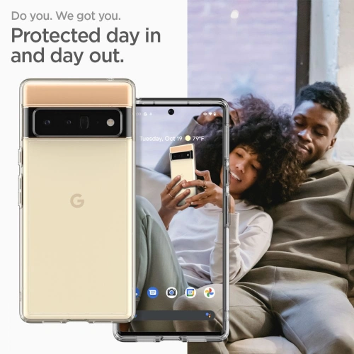 Kup Etui Spigen Ultra Hybrid Google Pixel 6 Pro Crystal Clear - SPN1941CLR - {ean13} - Sklep Home Screen