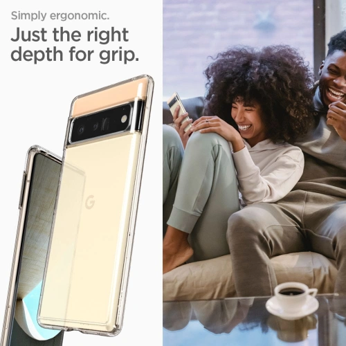 Kup Etui Spigen Ultra Hybrid Google Pixel 6 Pro Crystal Clear - SPN1941CLR - {ean13} - Sklep Home Screen