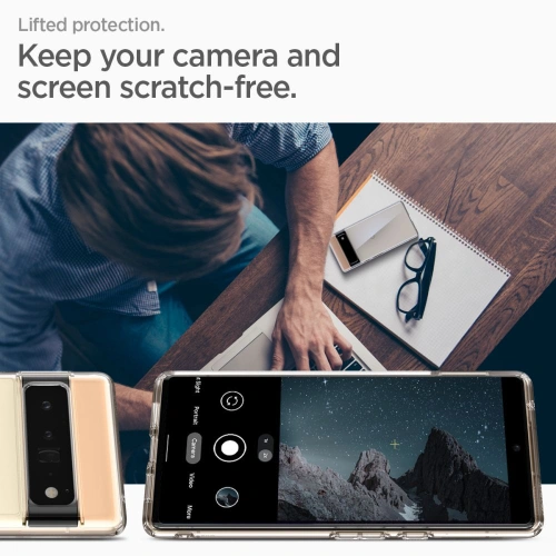 Kup Etui Spigen Ultra Hybrid Google Pixel 6 Pro Crystal Clear - SPN1941CLR - {ean13} - Sklep Home Screen