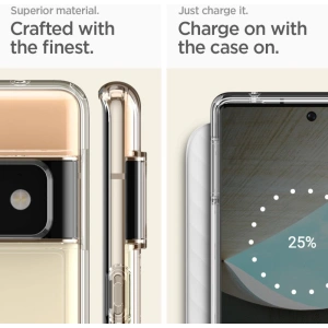 Kup Etui Spigen Ultra Hybrid Google Pixel 6 Pro Crystal Clear - SPN1941CLR - {ean13} - Sklep Home Screen