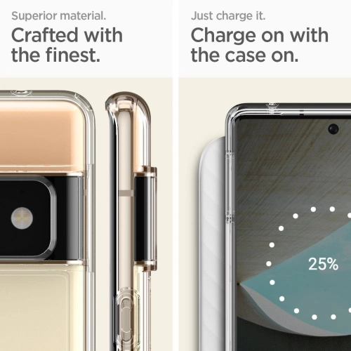 Kup Etui Spigen Ultra Hybrid Google Pixel 6 Pro Crystal Clear - SPN1941CLR - {ean13} - Sklep Home Screen