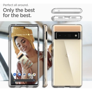 Kup Etui Spigen Ultra Hybrid Google Pixel 6 Pro Crystal Clear - SPN1941CLR - {ean13} - Sklep Home Screen