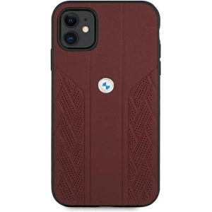 Kup Etui BMW BMHCN61RSPPR Apple iPhone 11 piros/piros kemény tok Leather Curve Perforate - BMW229RED - {ean13} - Sklep Home Screen