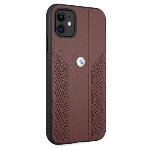 Kup Etui BMW BMHCN61RSPPR Apple iPhone 11 červený/red hardcase Leather Curve Perforate - BMW229RED - {ean13} - Sklep Home Screen