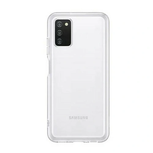 Buy Samsung Galaxy A03s EF-QA038TT Soft Clear Cover Transparent - SMG516CL - {ean13} - Home Screen Store Europe