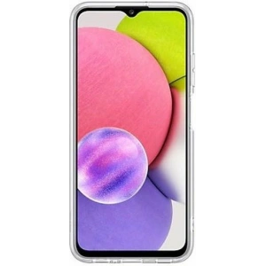 Kup Etui Samsung Galaxy A03s EF-QA038TT Soft Clear Cover Transparent - SMG516CL - {ean13} - Sklep Home Screen