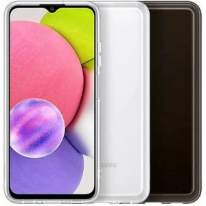 Kup Etui Samsung Galaxy A03s EF-QA038TT Soft Clear Cover Transparent - SMG516CL - {ean13} - Sklep Home Screen