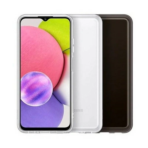 Kup Etui Samsung Galaxy A03s EF-QA038TT Soft Clear Cover Transparent - SMG516CL - {ean13} - Sklep Home Screen