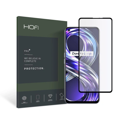 Kup Gehärtetes Glas Hofi Glass Pro+ Realme 8i Schwarz - HOFI159BLK - {ean13} - Sklep Home Screen