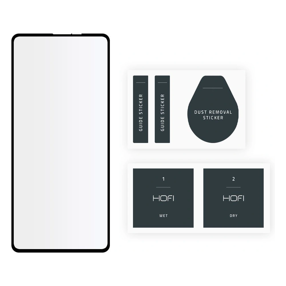 Szkło hartowane Hofi Glass Pro+ Realme 8i Black