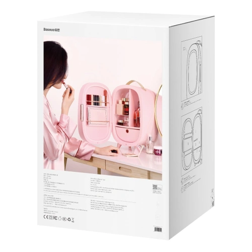 Kup Mini lednička Baseus Beauty, 13L, 240V (růžová) - BSU2895PNK - {ean13} - Sklep Home Screen