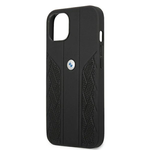 Kup Etui BMW BMHCP13MRSPPK Apple iPhone 13 černý/black hardcase Leather Curve Perforate - BMW232BLK - {ean13} - Sklep Home Screen