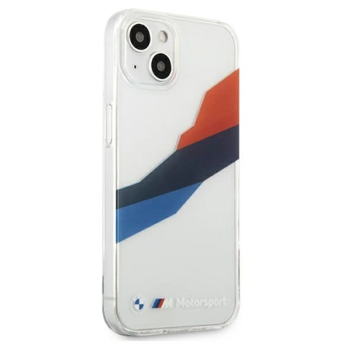 Kup Etui BMW BMHCP13MSKTGT Apple iPhone 13 átlátszó kemény tok Motorsport Tricolor - BMW233CL - {ean13} - Sklep Home Screen