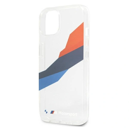 Kup Case BMW BMHCP13MSKTGT Apple iPhone 13 transparentes Hardcase Motorsport Tricolor - BMW233CL - {ean13} - Sklep Home Screen