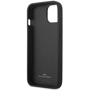 Kup Case BMW BMHCP13SRSPPK Apple iPhone 13 mini schwarz/hardcase Leather Curve Perforate - BMW234BLK - {ean13} - Sklep Home Screen