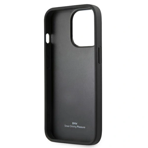 Kup Etui BMW BMHCP13XRSPPK Apple iPhone 13 Pro Max černý/black hardcase Leather Curve Perforate - BMW236BLK - {ean13} - Sklep Home Screen
