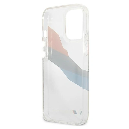 Kup Etui BMW BMHCP13XSKTGT Apple iPhone 13 Pro Max transparent hardcase Motorsport Tricolor - BMW237CL - {ean13} - Sklep Home Screen