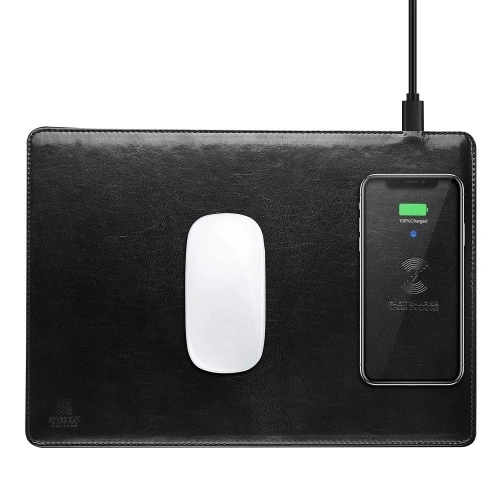 Kup Podložka pod myš s indukční nabíječkou Dux Ducis Mouse Pad C4 Black - DDS206BLK - {ean13} - Sklep Home Screen
