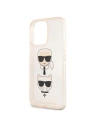 Buy Karl Lagerfeld KLHCP13LKCTUGLGO Apple iPhone 13 Pro gold hardcase Glitter Karl`s & Choupette - KLD704GLD - {ean13} - Home Screen Store Europe