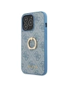 Kup Etui Guess GUHCP13L4GMRBL Apple iPhone 13 Pro kék/hardcase 4G gyűrűs állvánnyal - GUE1351BLU - {ean13} - Sklep Home Screen