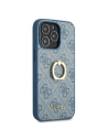 Kup Etui Guess GUHCP13L4GMRBL Apple iPhone 13 Pro albastru/blue hardcase 4G cu suport pentru inel - GUE1351BLU - {ean13} - Sklep Home Screen
