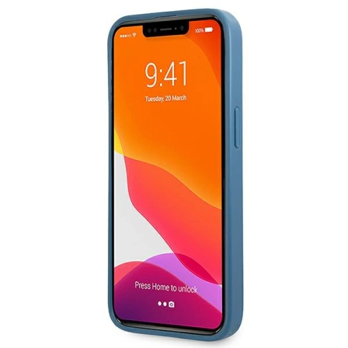 Kup Etui Guess GUHCP13L4GMRBL Apple iPhone 13 Pro albastru/blue hardcase 4G cu suport pentru inel - GUE1351BLU - {ean13} - Sklep Home Screen