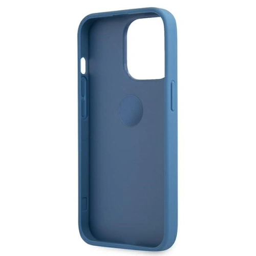 Kup Etui Guess GUHCP13L4GMRBL Apple iPhone 13 Pro kék/hardcase 4G gyűrűs állvánnyal - GUE1351BLU - {ean13} - Sklep Home Screen