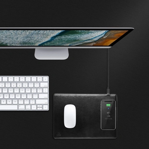 Kup Podložka pod myš s indukční nabíječkou Dux Ducis Mouse Pad C4 Black - DDS206BLK - {ean13} - Sklep Home Screen