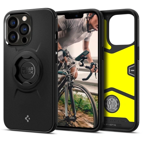 Kup Etui Spigen Gearlock GCF141 pentru montarea pe bicicletă pentru Apple iPhone 13 Pro Max Negru - SPN1942BLK - {ean13} - Sklep Home Screen