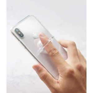 2 uchwyty Ringke Prism Ring Clear + Smoke Black