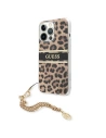 Kup Etui Guess GUHCP13LKBSLEO Apple iPhone 13 Pro Leopard hardcase Lant de Aur - GUE1356 - {ean13} - Sklep Home Screen
