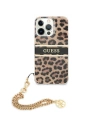 Kup Etui Guess GUHCP13LKBSLEO Apple iPhone 13 Pro Leopard hardcase Lant de Aur - GUE1356 - {ean13} - Sklep Home Screen