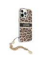 Kup Etui Guess GUHCP13LKBSLEO Apple iPhone 13 Pro Leopard hardcase Lant de Aur - GUE1356 - {ean13} - Sklep Home Screen