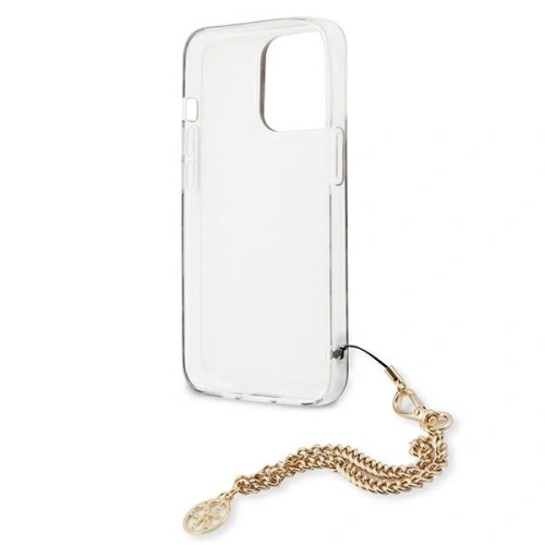 Kup Etui Guess GUHCP13LKBSLEO Apple iPhone 13 Pro Leopard hardcase Lant de Aur - GUE1356 - {ean13} - Sklep Home Screen