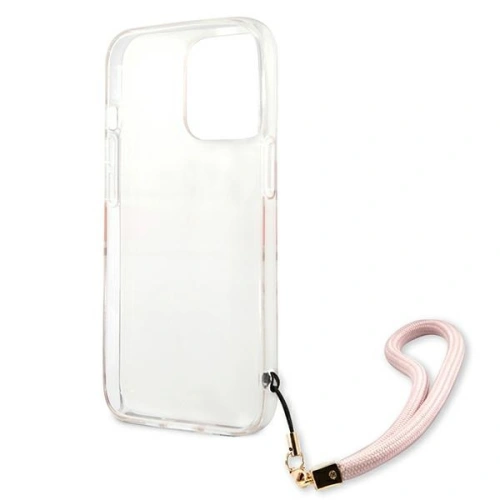 Kup Etui Guess GUHCP13LKMABPI Apple iPhone 13 Pro różowy/pink hardcase Marble Strap Collection - GUE1357PNK - {ean13} - Sklep Home Screen