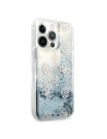 Kup Etui Guess GUHCP13LLGPEBL Apple iPhone 13 Pro albastru/blue hardcase Peony Liquid Glitter - GUE1358BLU - {ean13} - Sklep Home Screen