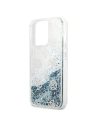 Kup Etui Guess GUHCP13LLGPEBL Apple iPhone 13 Pro albastru/blue hardcase Peony Liquid Glitter - GUE1358BLU - {ean13} - Sklep Home Screen