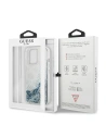 Kup Etui Guess GUHCP13LLGPEBL Apple iPhone 13 Pro albastru/blue hardcase Peony Liquid Glitter - GUE1358BLU - {ean13} - Sklep Home Screen